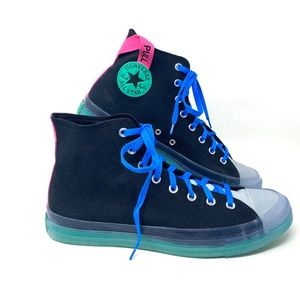 Converse 170138C Ctas High Top Black Blue Canvas Men's Sneakers